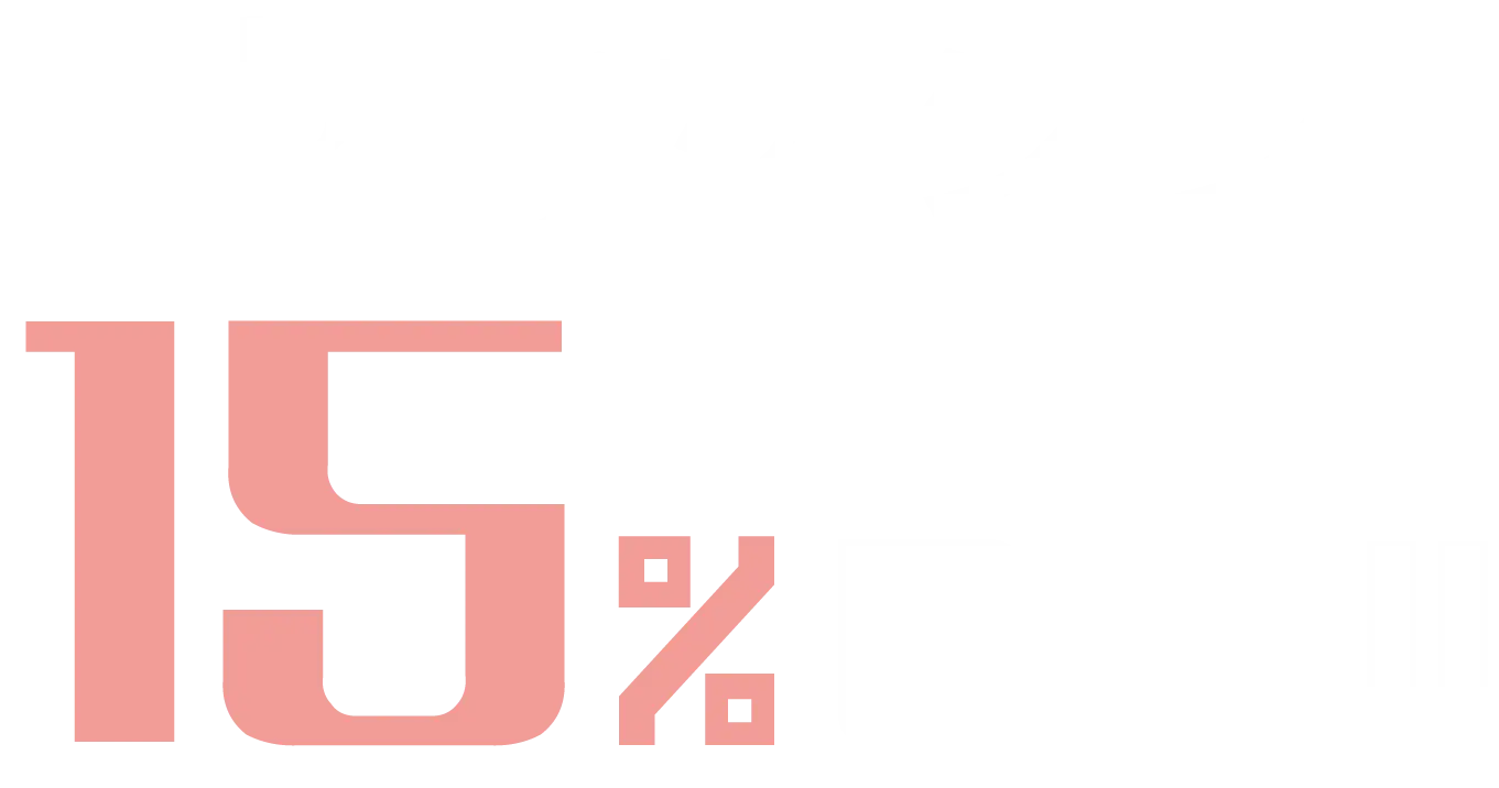 全品15%OFF