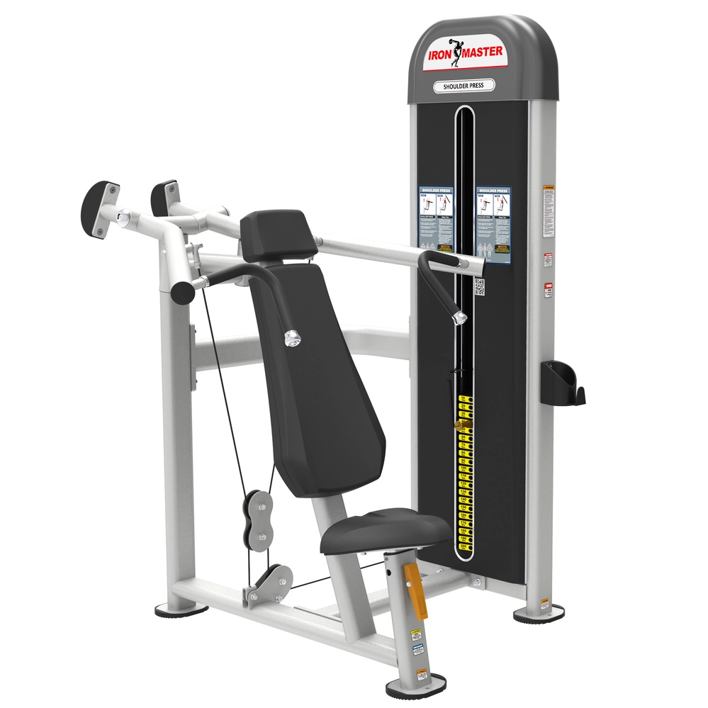 IRONMASTER IRFB07 ショルダープレス シルバー ブラック 展示品